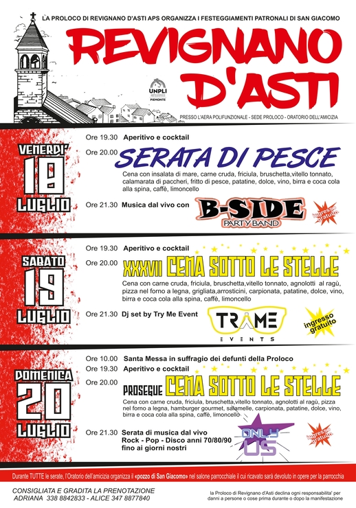 Prossimo Evento